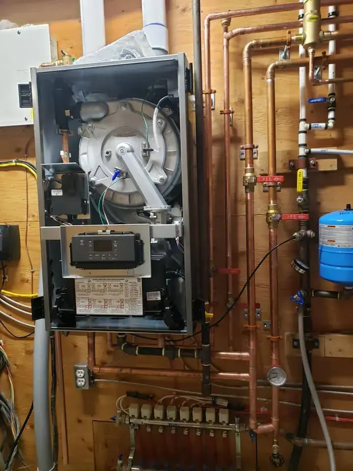 High-end renovation plumbing with specialty fixtures